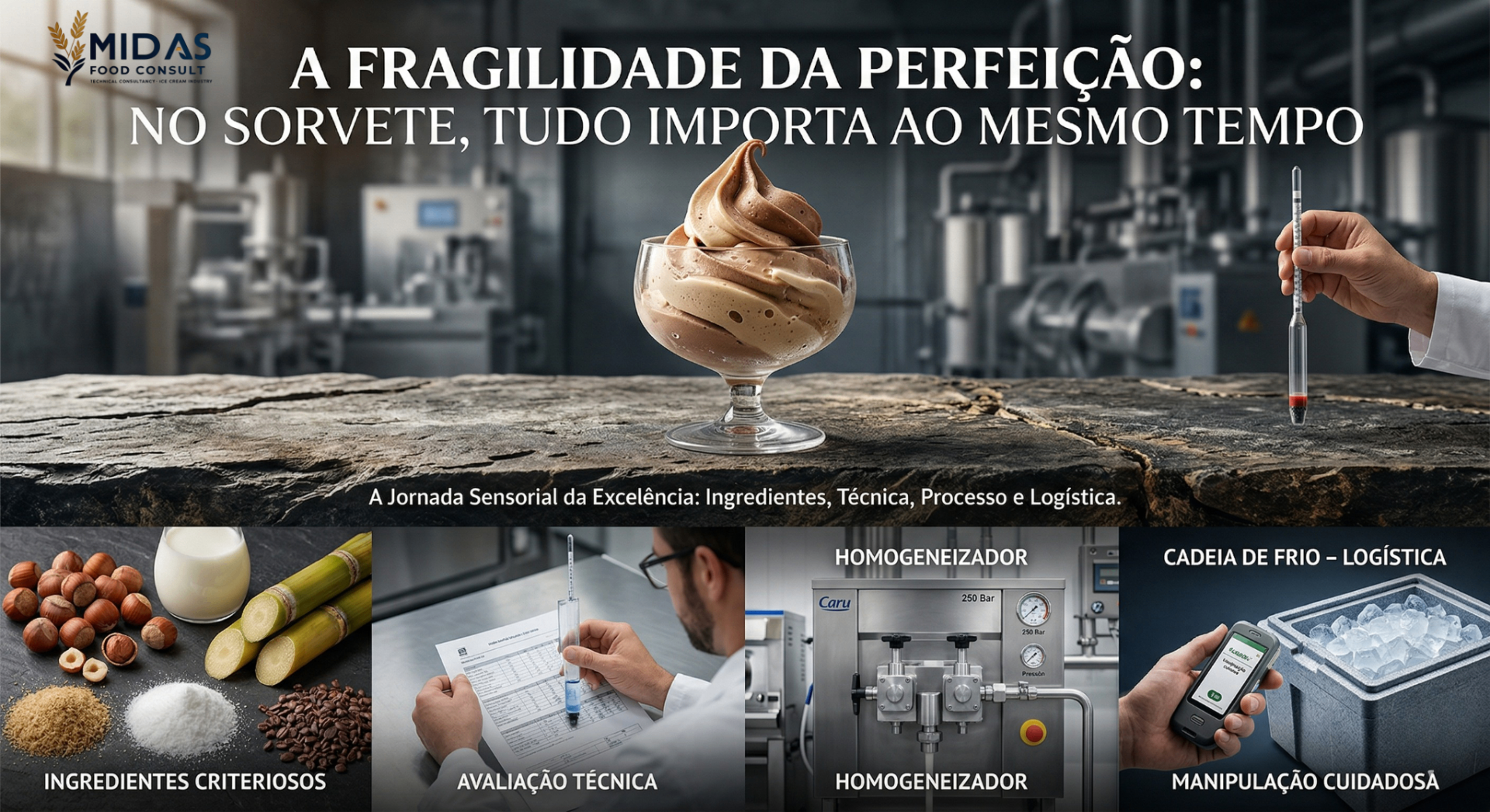 A Fragilidade da Perfeição: Por que no Sorvete "Tudo Importa" ao Mesmo Tempo?